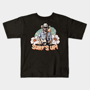 surf's up //flower Kids T-Shirt